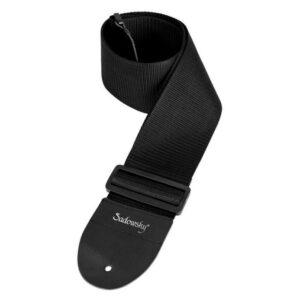 ROCKSTRAP Sadowsky tracolla 80mm in nylon nero