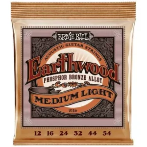 ERNIE BALL 2146 Earthwood Phosphor Bronze Medium Light 12-54