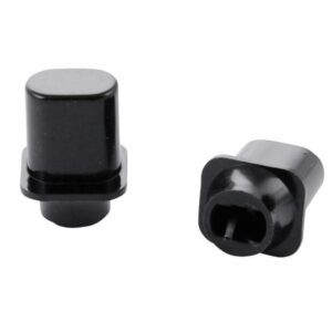 FENDER Pure Vintage Telecaster Top-Hat Switch Tips Black (2)
